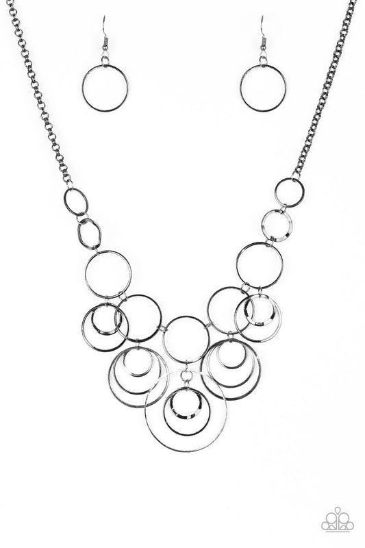 Break The Cycle - Black Necklace 2539