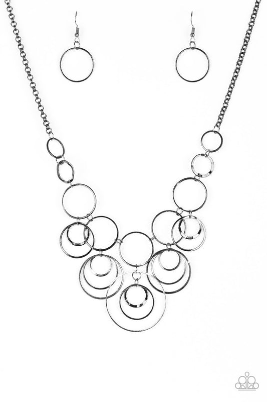 Break The Cycle - Black Necklace 2539