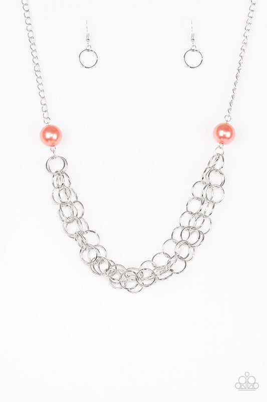 Daring Diva - Orange Necklace 2218