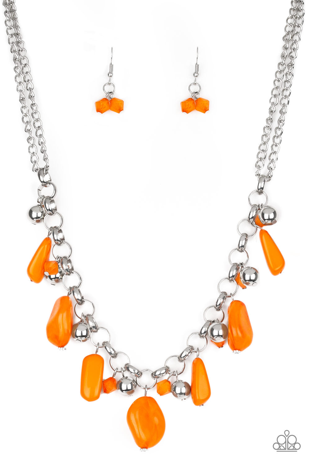 Grand Canyon Grotto - Orange Necklace 670