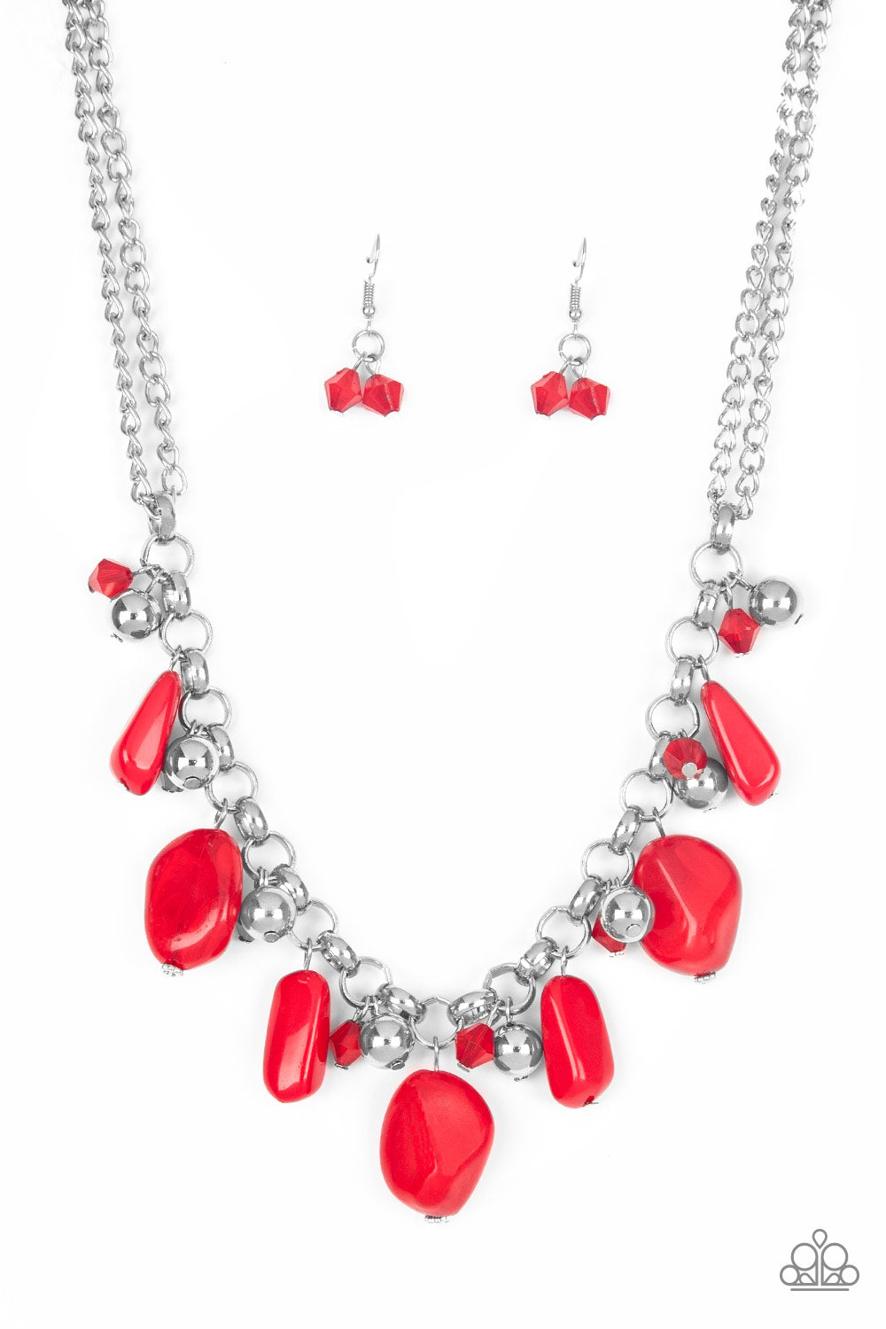 Grand Canyon Grotto - Red Necklace 2217