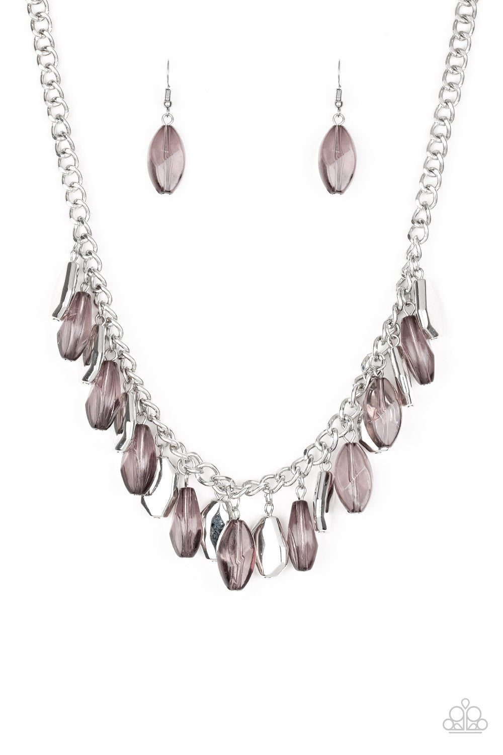 Fringe Fabulous - Silver Necklace 2128