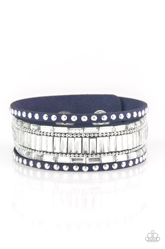 Rock Star Rocker - Blue Bracelet 4094