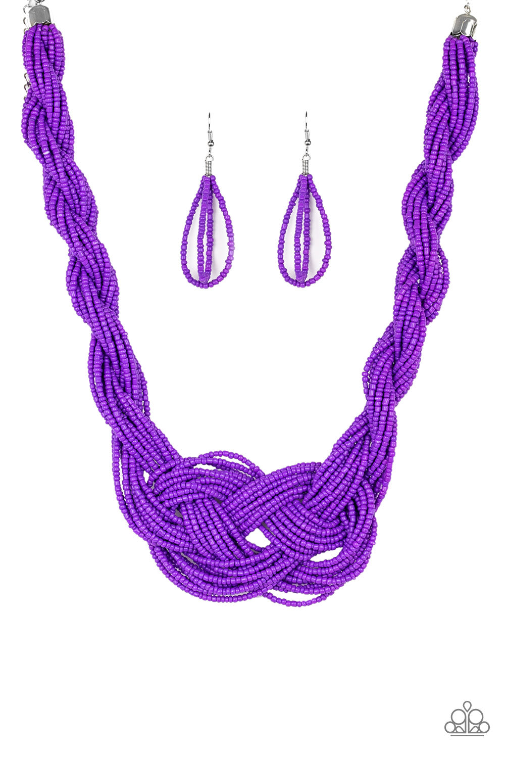 A Standing Ovation - Purple Necklace 976