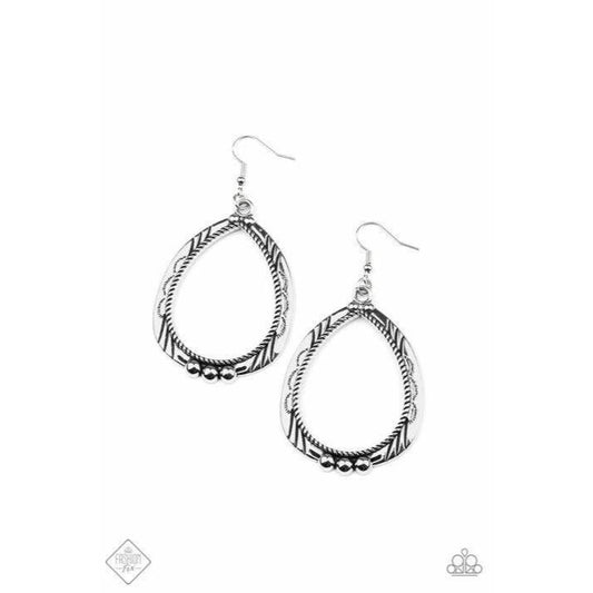 Terra Topography - Silver Earrings 976