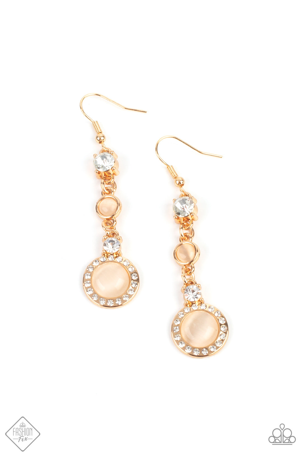 Epic Elegance - Gold Earrings Fashion Fix June 2021
