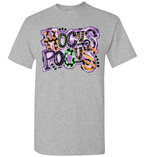 Hocus Pocus Halloween Fall Tee Shirt Top T-Shirt Regular & Plus Size Costume
