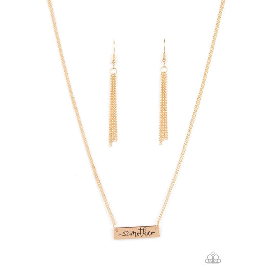 Joy Of Motherhood - Gold Necklace 889