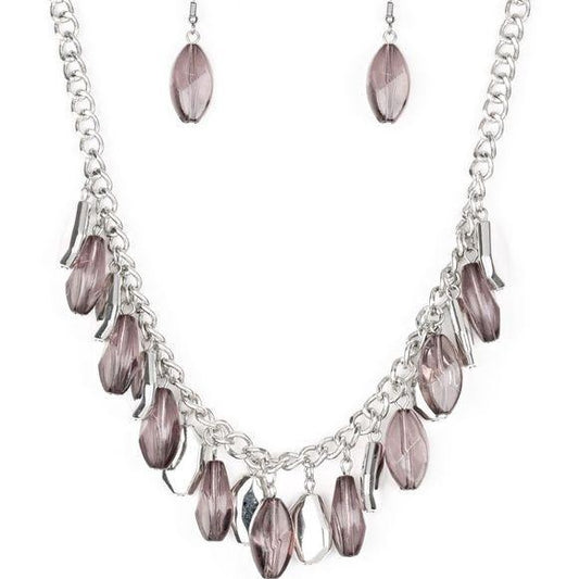 Fringe Fabulous Silver Necklace 253