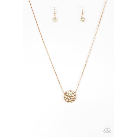 The BOLD Standard - Gold Necklace Earrings