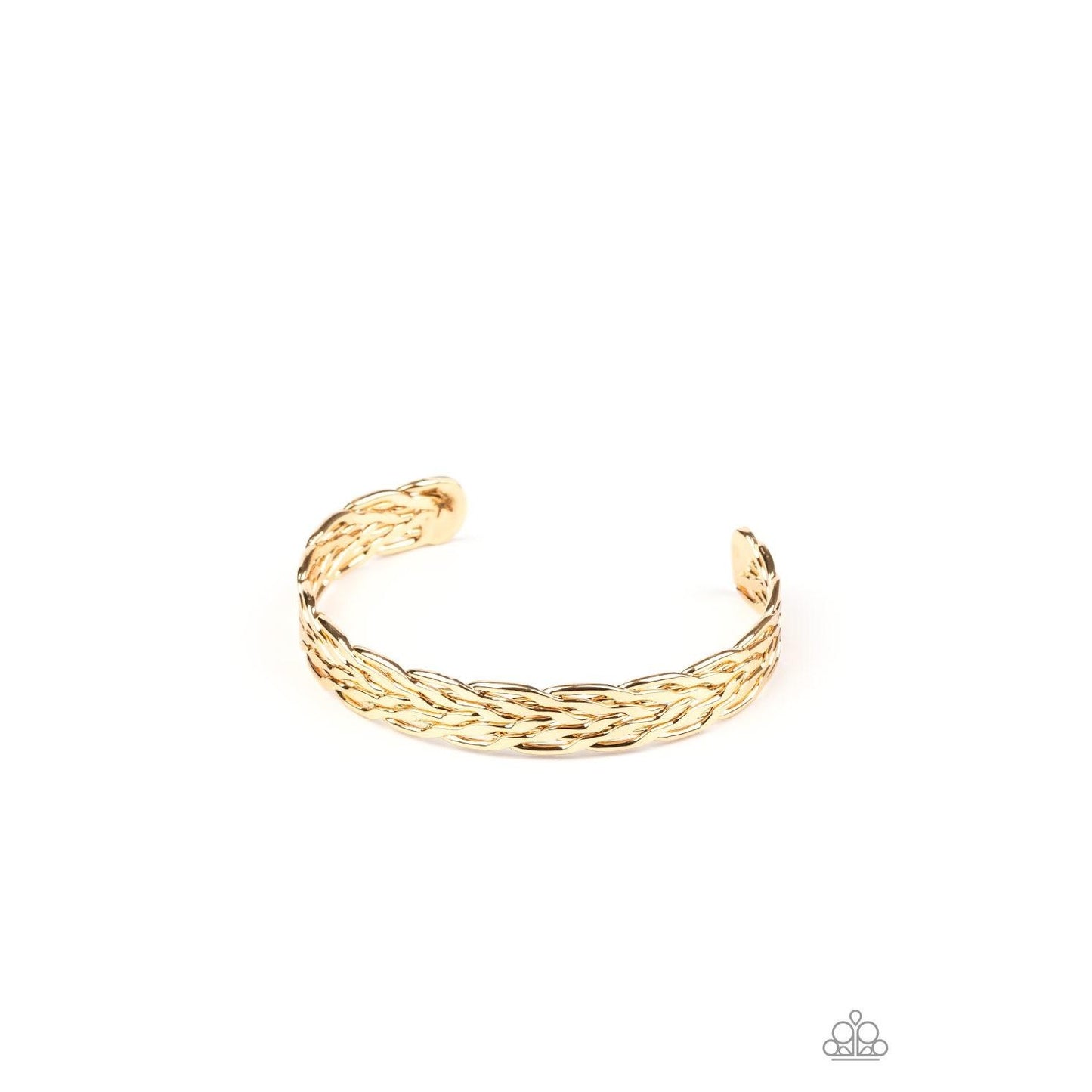 Magnetic Maven – Gold Cuff Bracelet