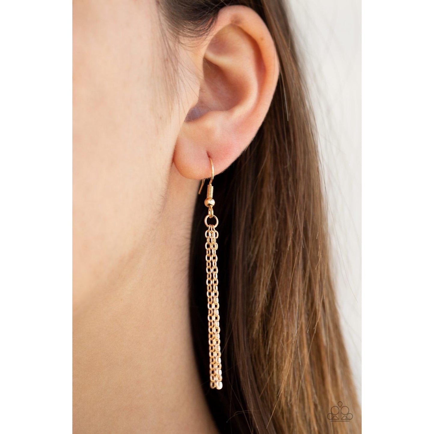 Pharaoh Paradise - Gold Necklace Earrings