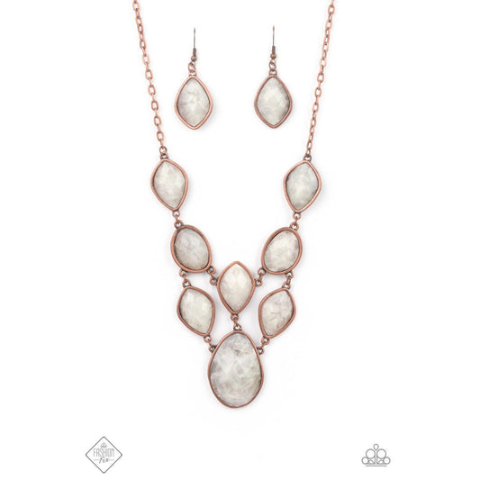 Opulently Oracle - Copper Necklace Fashion Fix