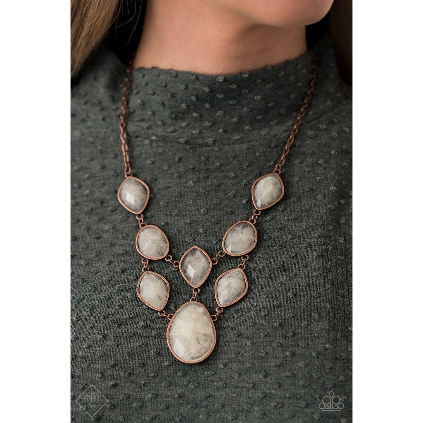 Opulently Oracle - Copper Necklace Fashion Fix