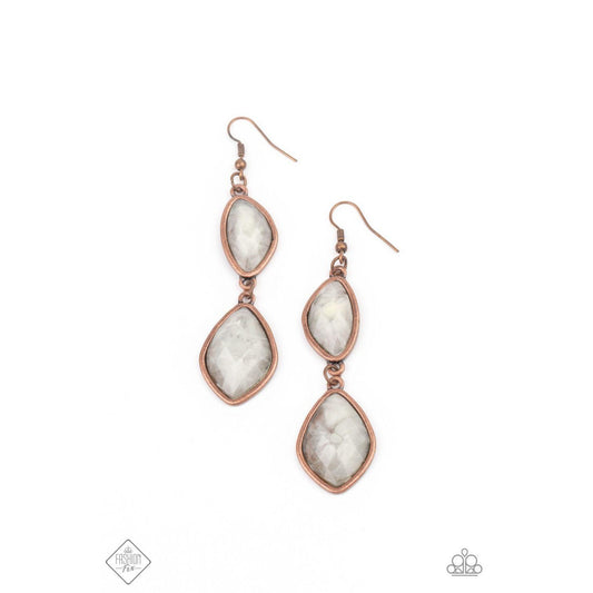 The Oracle Has Spoken - Copper Earrings Fashion FIx 719