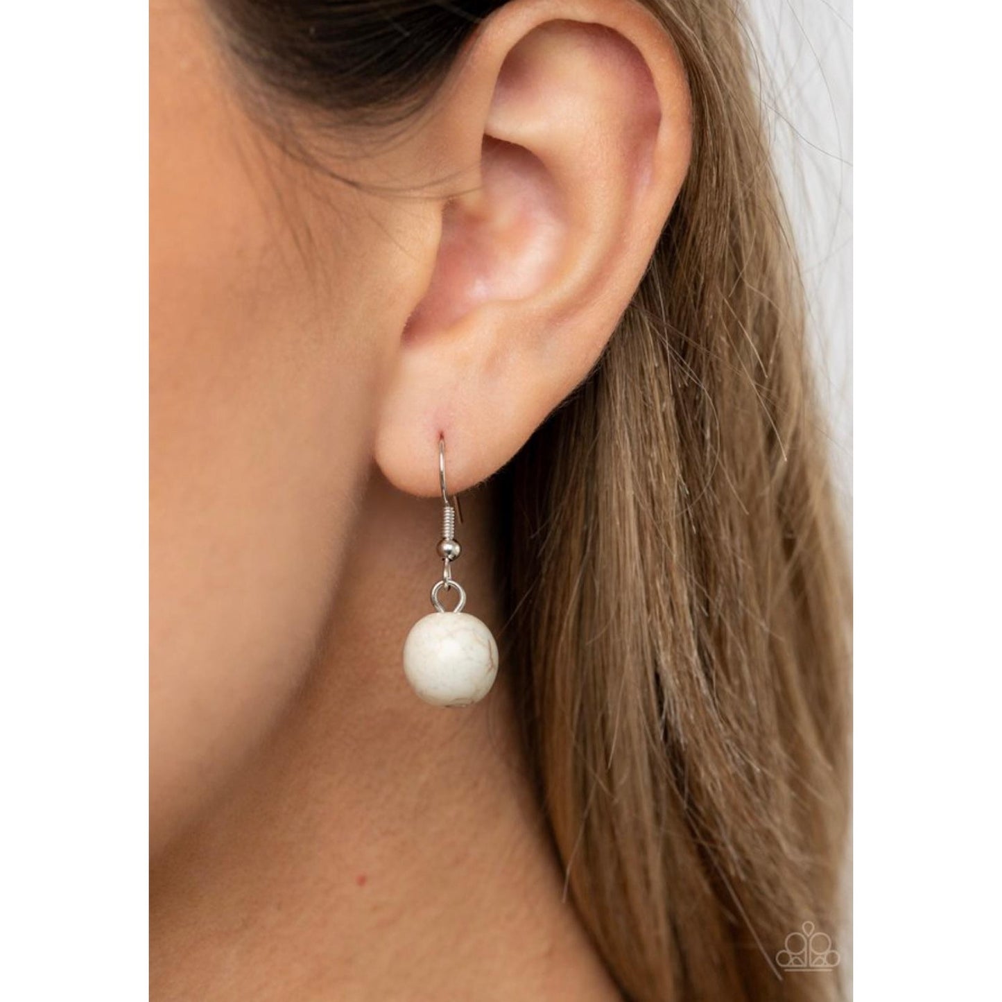 Home Sweet HOMESTEAD - White Necklace