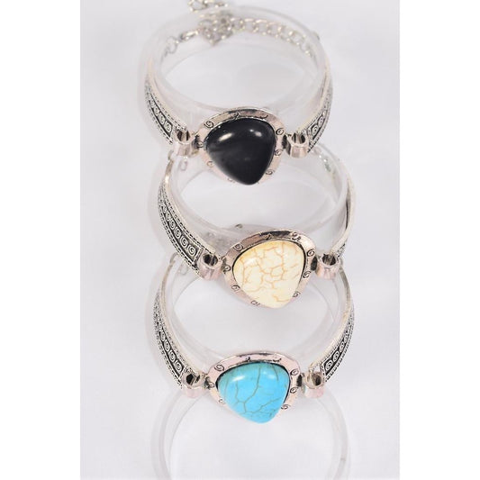 Semiprecious Stone Bracelet