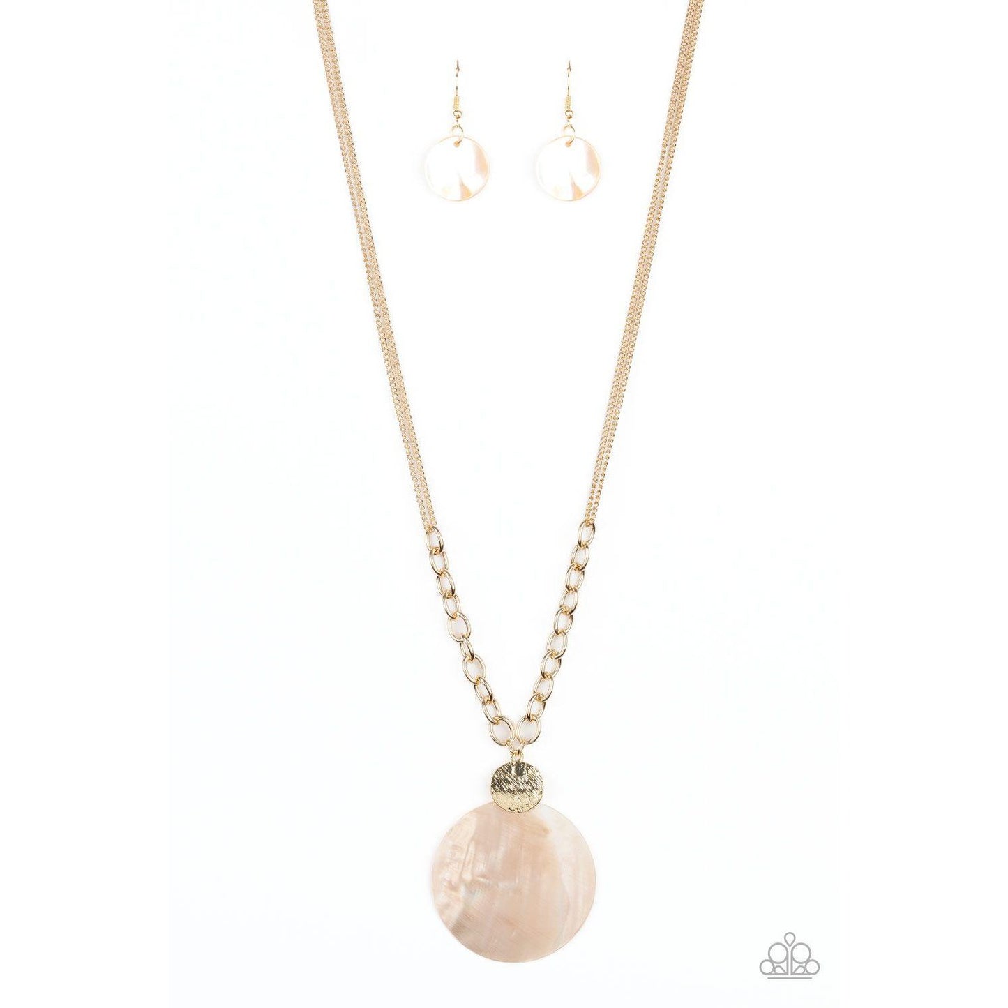 A Top-SHELLer - Gold Necklace 1515