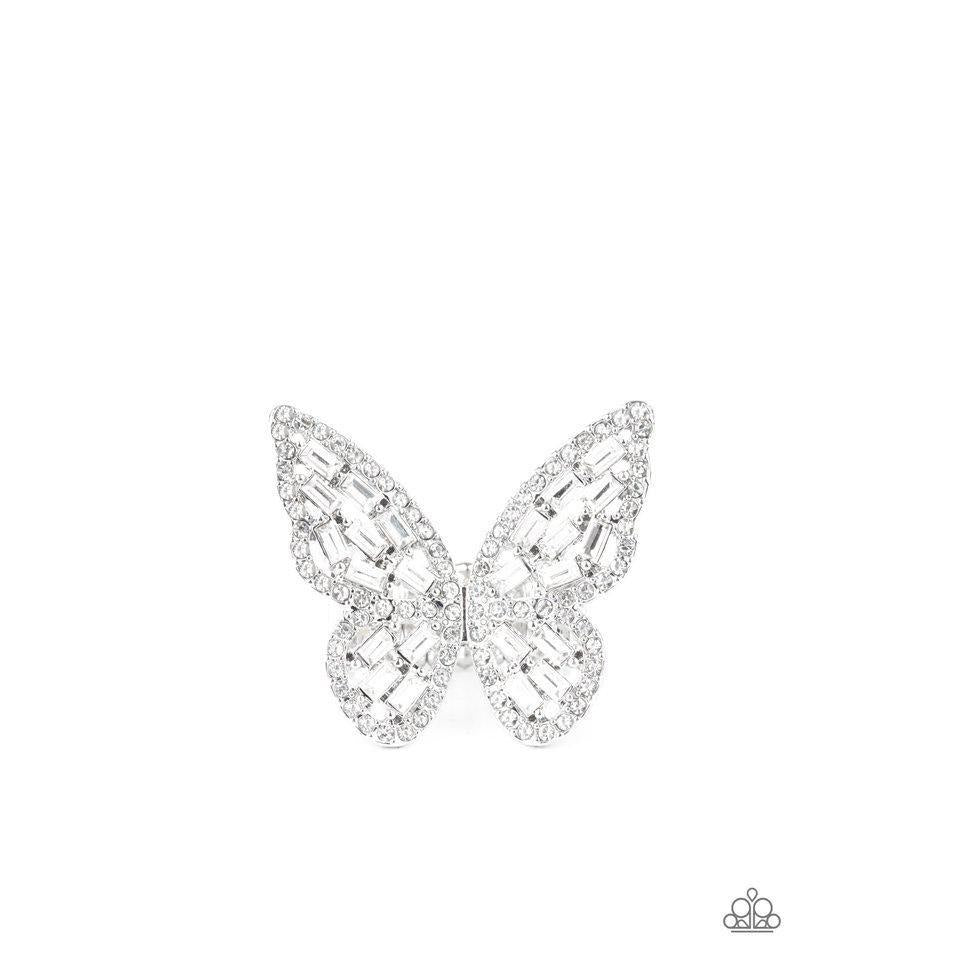 Flauntable Flutter - White Ring 2130