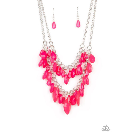 Midsummer Mixer - Pink Necklace 2129