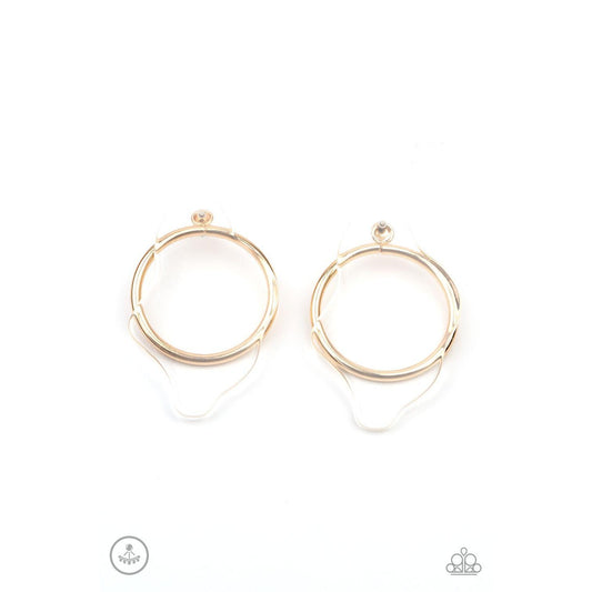 Clear The Way! - Gold Earrings 821