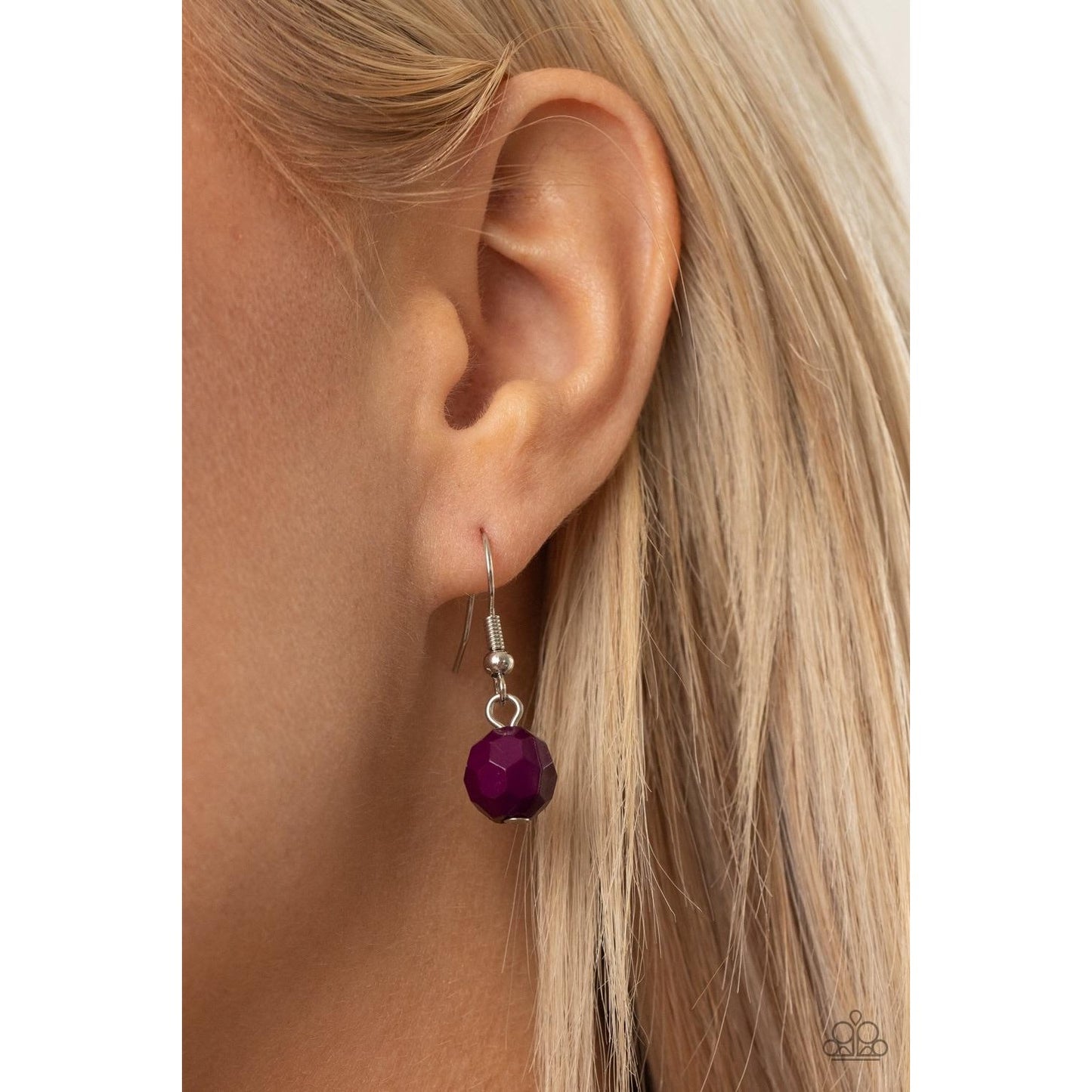Lady of the POWERHOUSE - Purple Necklace 1525