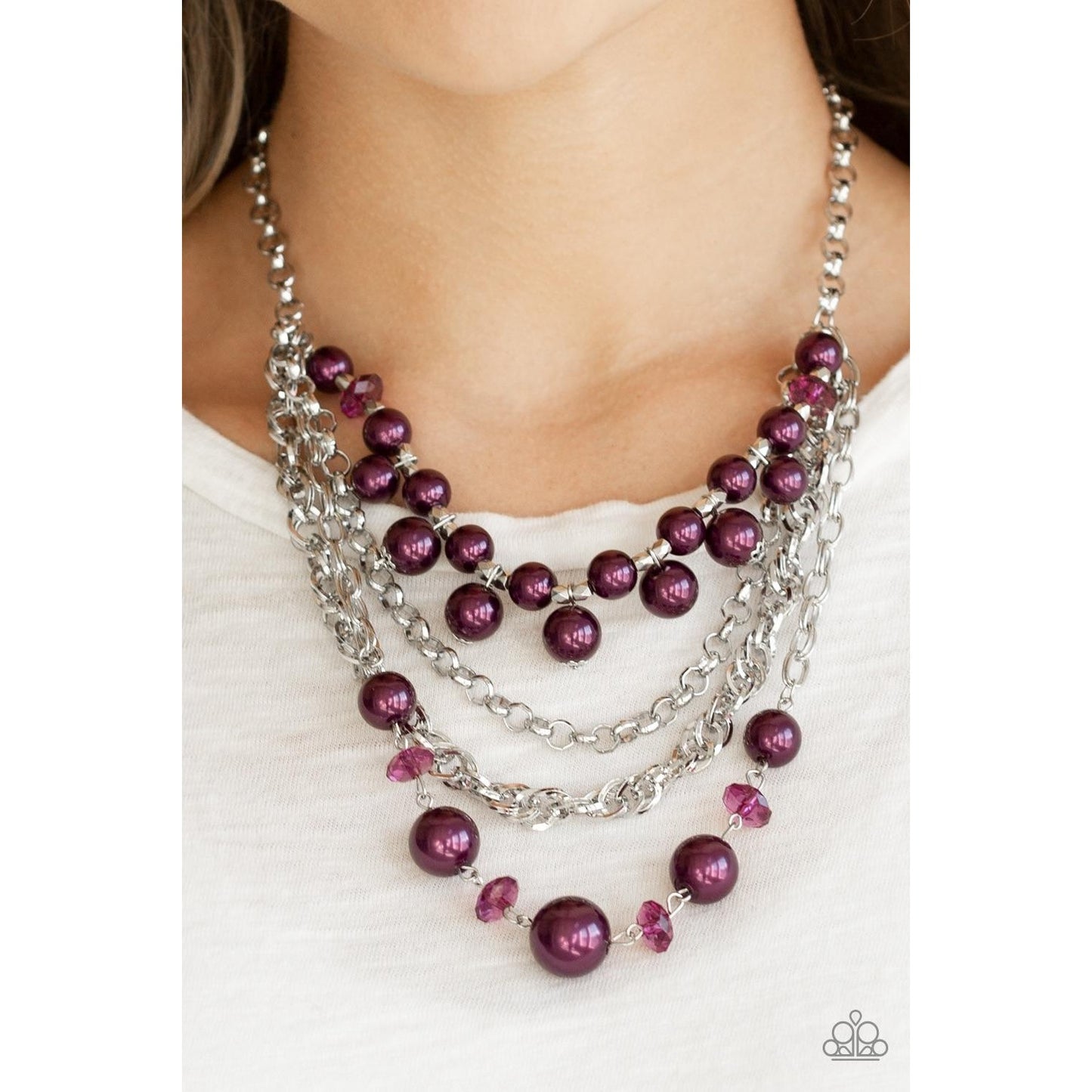 Rockin Rockette – Purple Necklace 1342