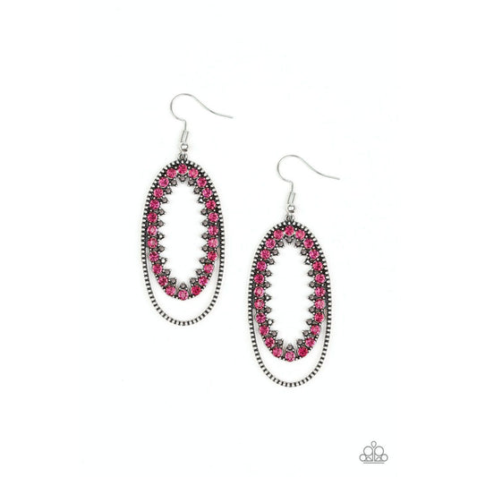 Marry Into Money – Pink Earrings