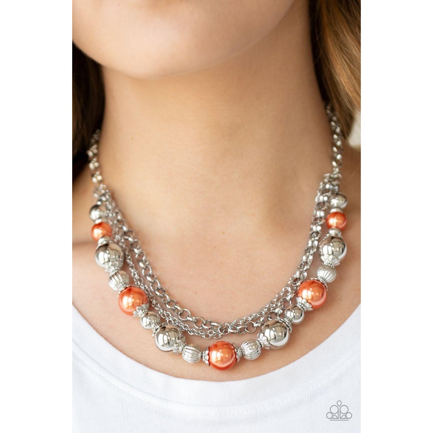 5th Avenue Romance – Orange Necklace 507