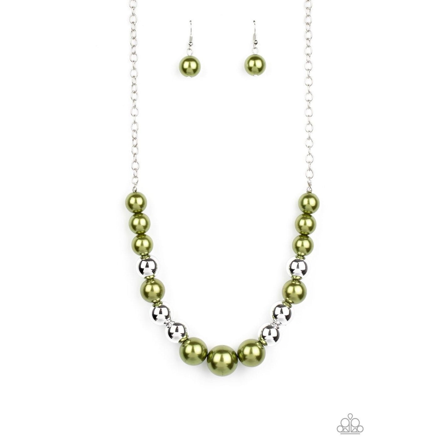 Take Note - Green Necklace 1523