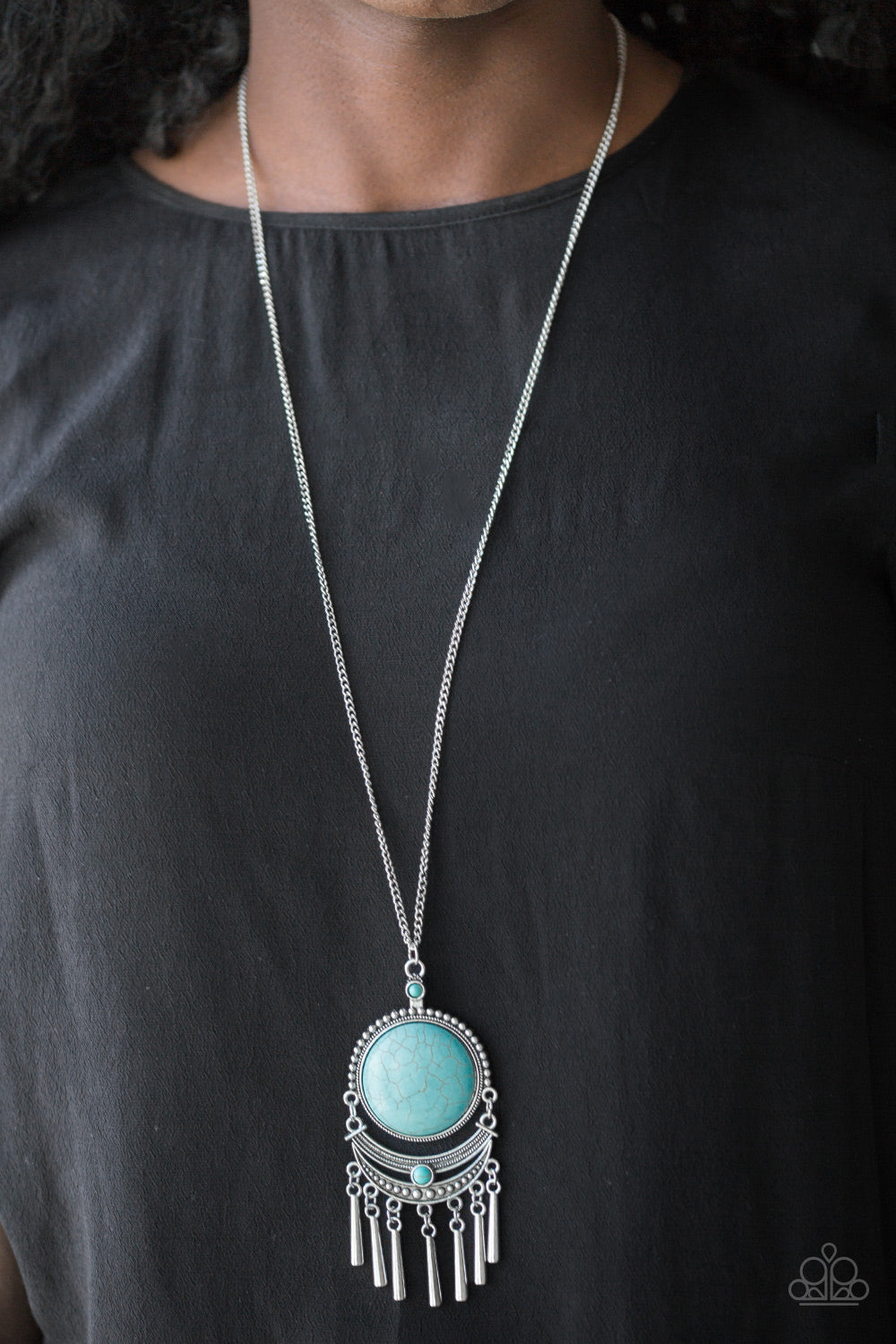 Rural Rustler - Blue Necklace 864