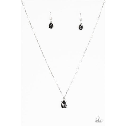 Classy Classicist - Silver Necklace Earrings 815