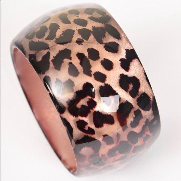 Leopard Animal Print Bangle Bracelet