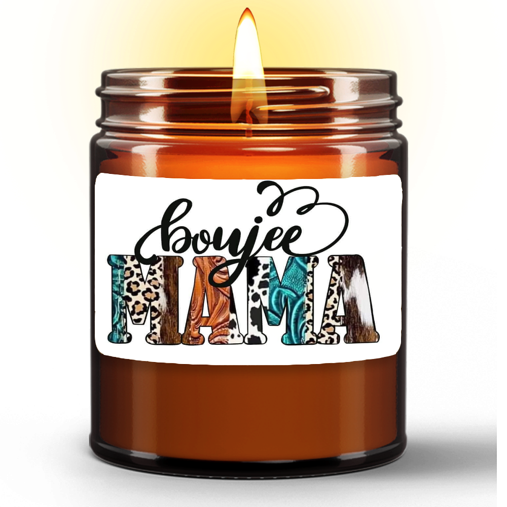 Boujee Mama Lavender Natural Candle (9oz)