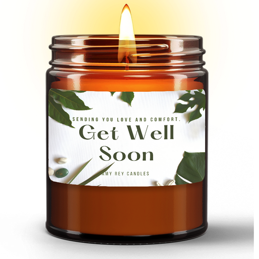 Get Well Soon Natural Wax Candle