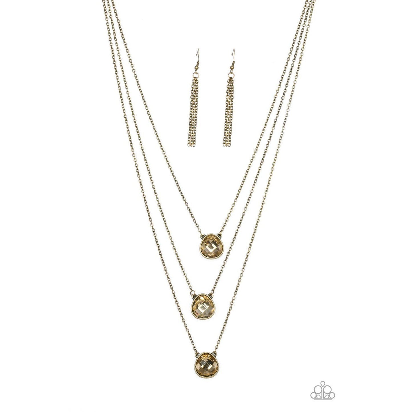 Once In A MILLIONAIRE - Brass Necklace 820