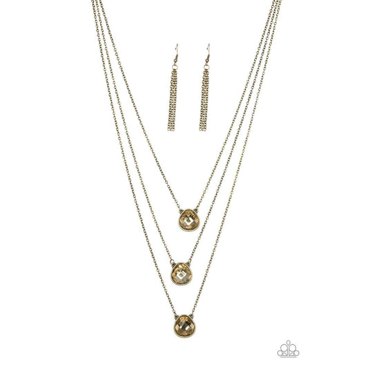 Once In A MILLIONAIRE - Brass Necklace 820
