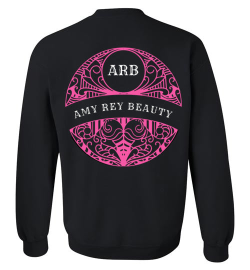 Amy Rey Beauty Front and Back Design Sweatshirt
