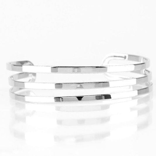 Street Sleek – Silver Wrap Urban Bracelet Jewelry