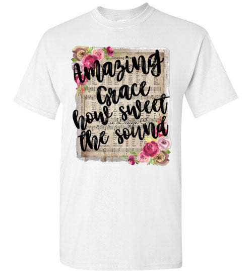 Amazing Grace Christian Tee Shirt Top T-Shirt