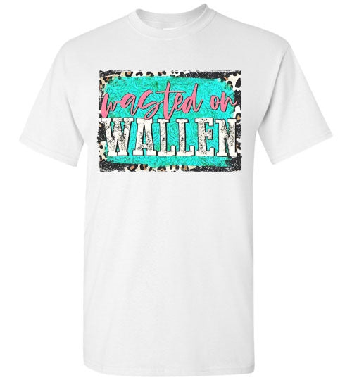 Wasted On Wallen Morgan Tee Shirt Top T-Shirt