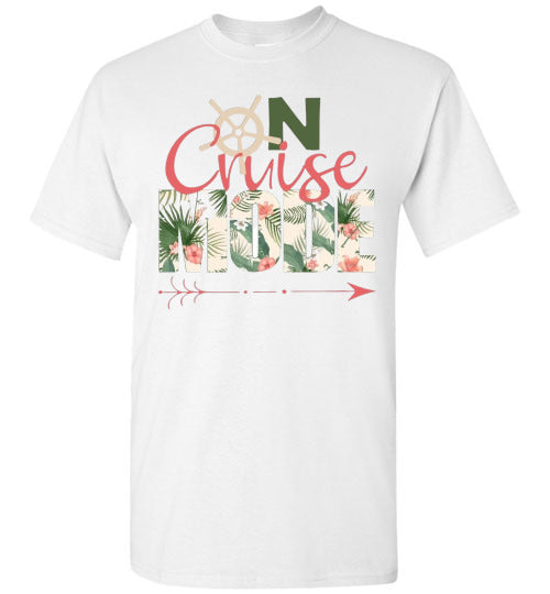 On Cruise Mode Graphic Tee Shirt Top