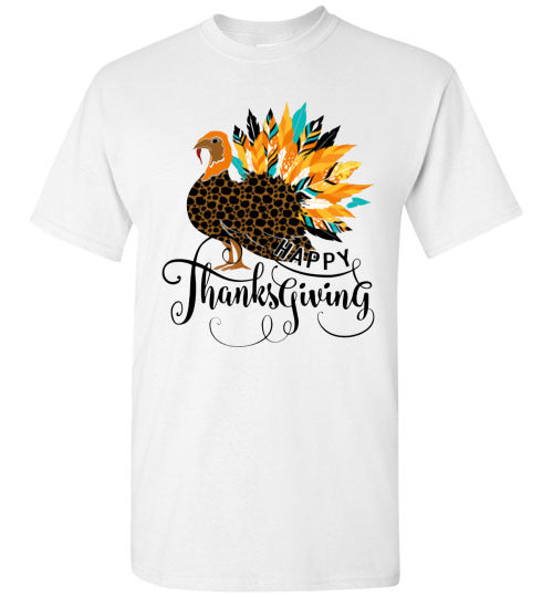 Thanksgiving Fall Turkey Tee Shirt Top T-Shirt