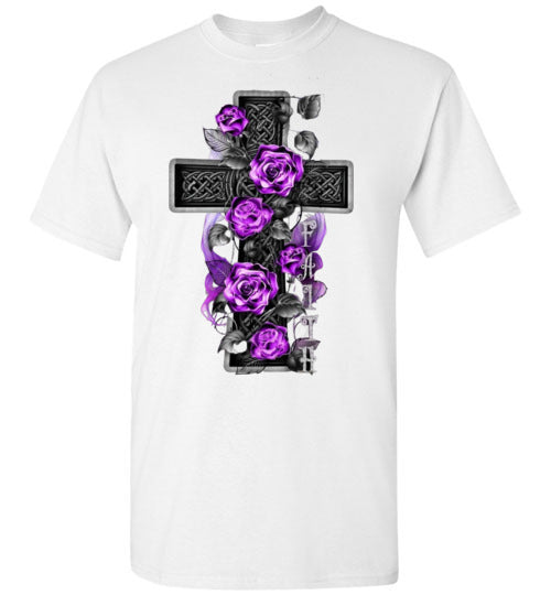 Cross Faith Christian Tee Shirt Top T-Shirt