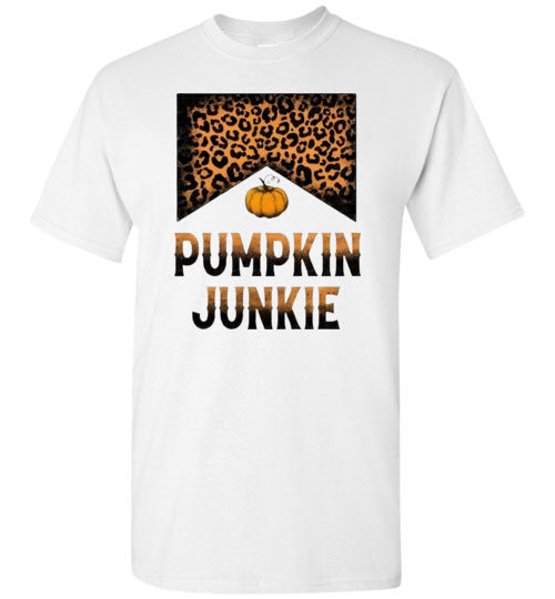 Pumpkin Junkie Graphic Fall Tee shirt Top