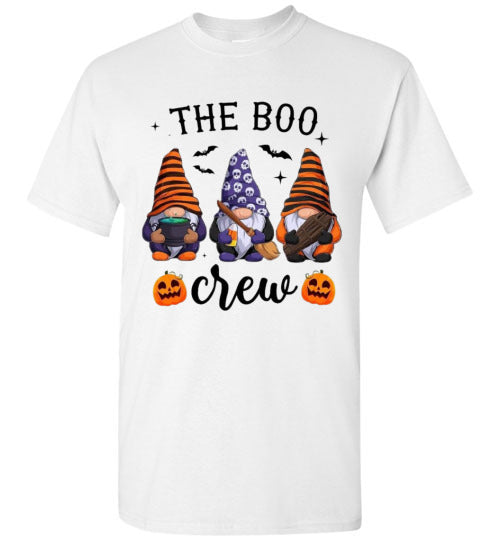 The Boo Crew Gnome Halloween Tee Shirt Top