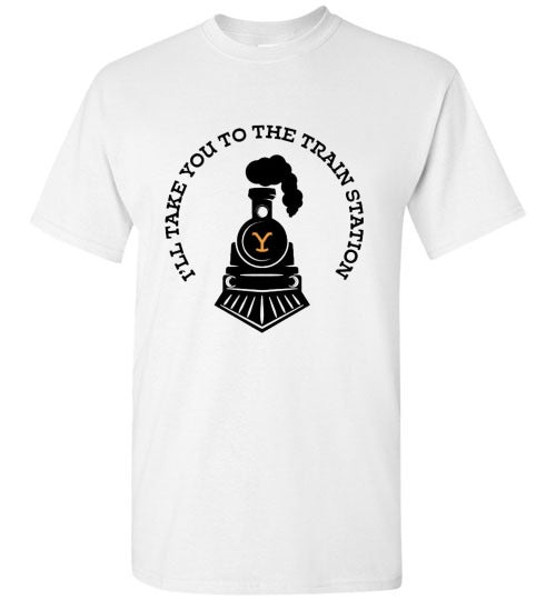 I'll Take You To The Train Station Tee Shirt Top