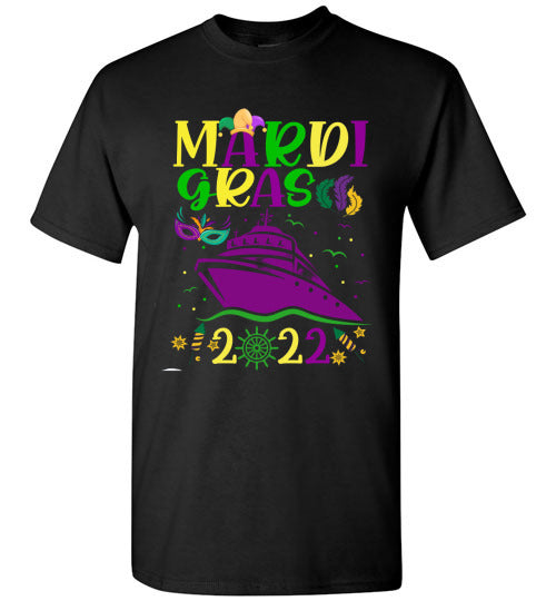 Mardi Gras 2022 Cruise Graphic Tee Shirt Top