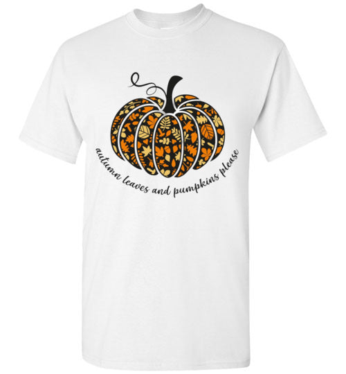 Pumpkin Fall Tee Shirt Graphic Top T-Shirt