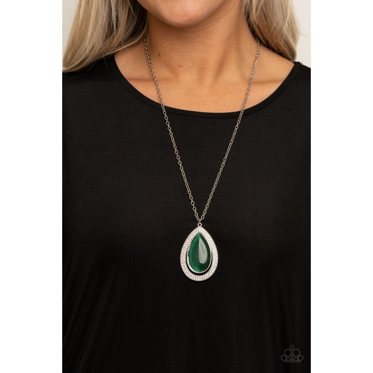 You Dropped This – Green Necklace